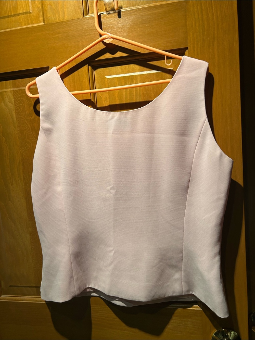 Le Suit Pale Pink Sleeveless Camisole Top
